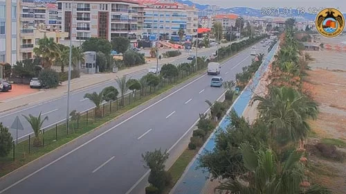 Alanya Kestel Beach live camera
