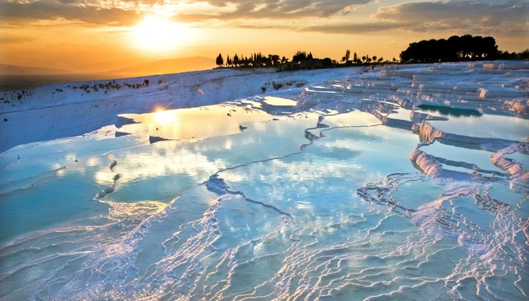 One of the most visited tourist attraction in Turkey, Pamukkale