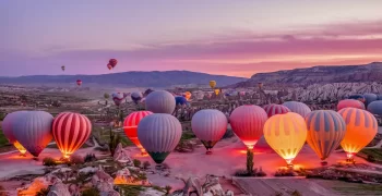 Heißluftballontourismus: Sky Tour mit magischen Landschaften in der Türkei