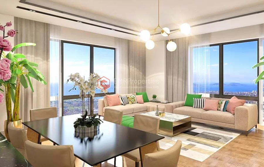 Luxury residence for sale in Istanbul's new attraction center