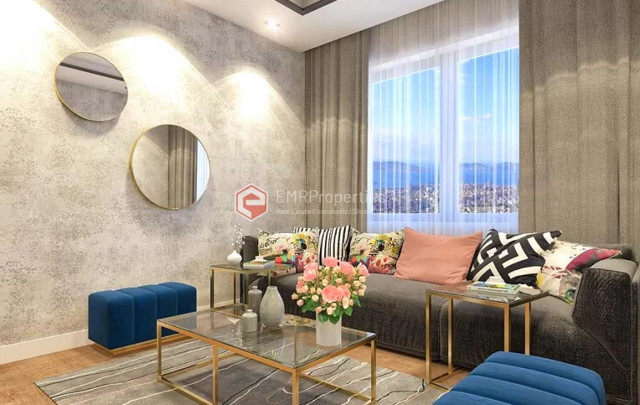 Luxury residence for sale in Istanbul's new attraction center