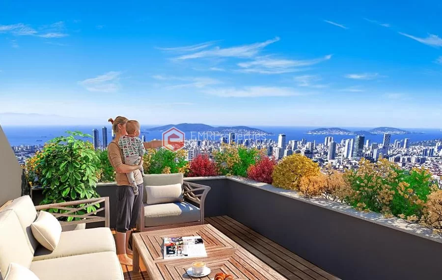 Luxury residence for sale in Istanbul's new attraction center