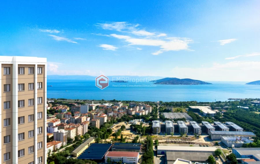 Exclusive apartments for sale in the center of Kartal