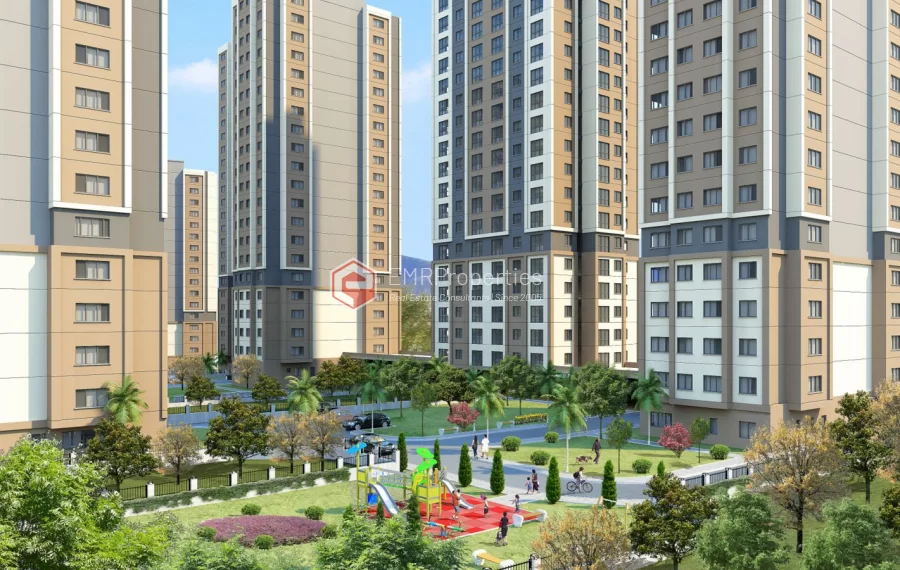 Exclusive apartments for sale in the center of Kartal