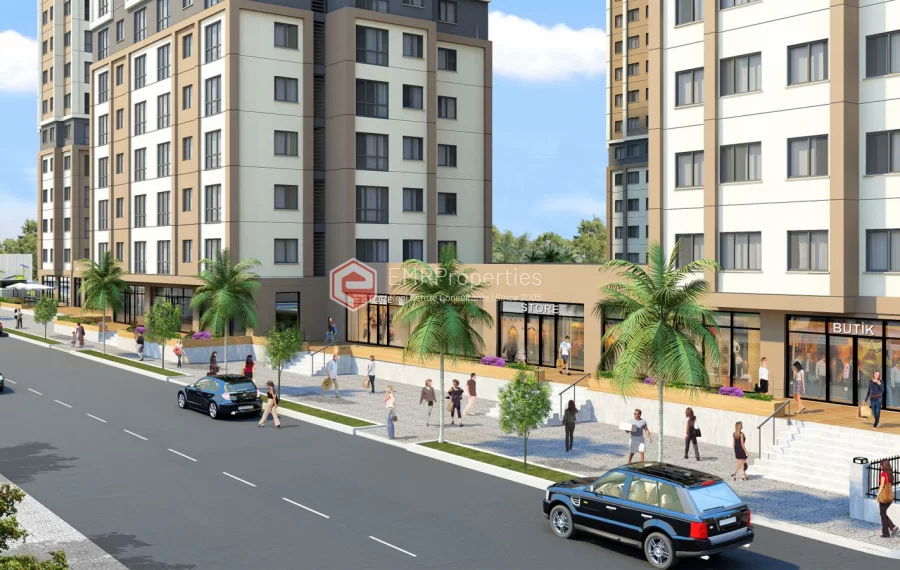 Exclusive apartments for sale in the center of Kartal