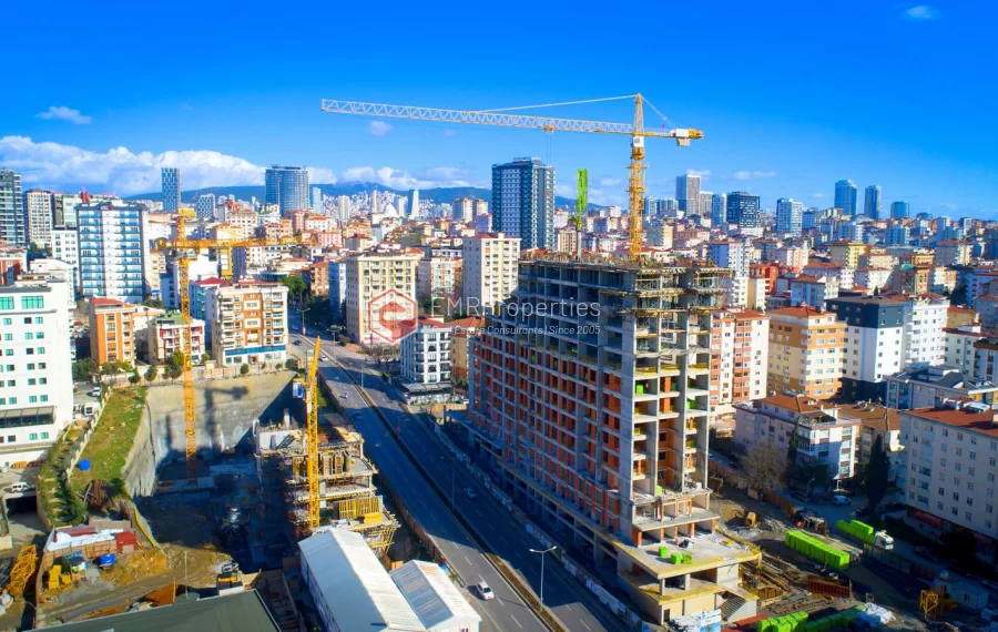 Ultra luxury apartments for sale in Kartal with a view of the Islands