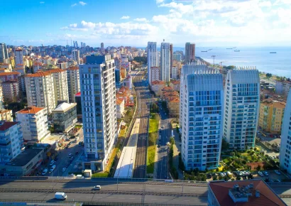Ultra luxury apartments for sale in Kartal with a view of the Islands