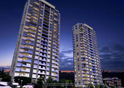Sea view apartments for sale in a brand new site in Kartal