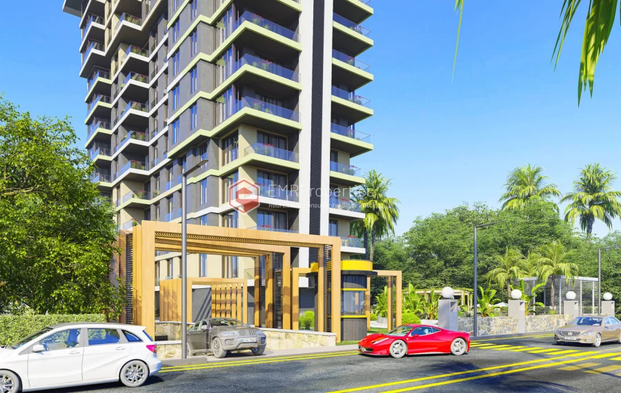 Erstklassige 5 Zimmer Wohnungen am Meer zum Verkauf im Bezirk Mahmutlrr