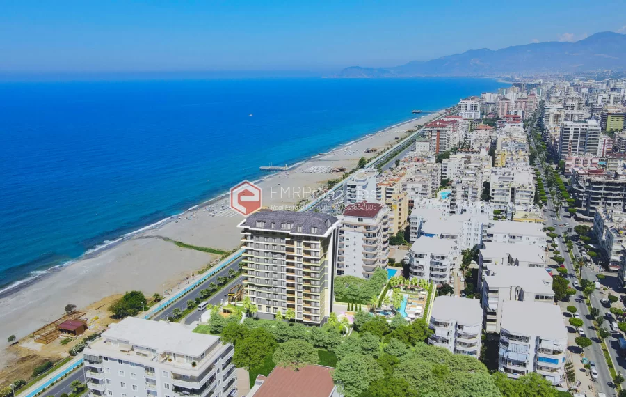 Erstklassige 5 Zimmer Wohnungen am Meer zum Verkauf im Bezirk Mahmutlrr