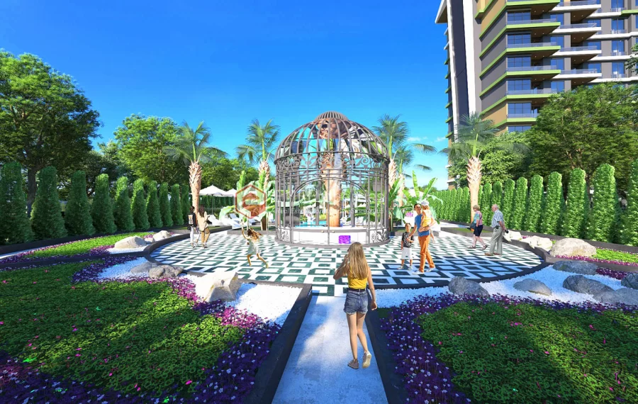 Erstklassige 5 Zimmer Wohnungen am Meer zum Verkauf im Bezirk Mahmutlrr