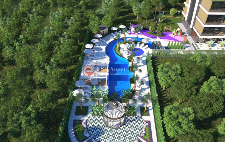 Erstklassige 5 Zimmer Wohnungen am Meer zum Verkauf im Bezirk Mahmutlrr