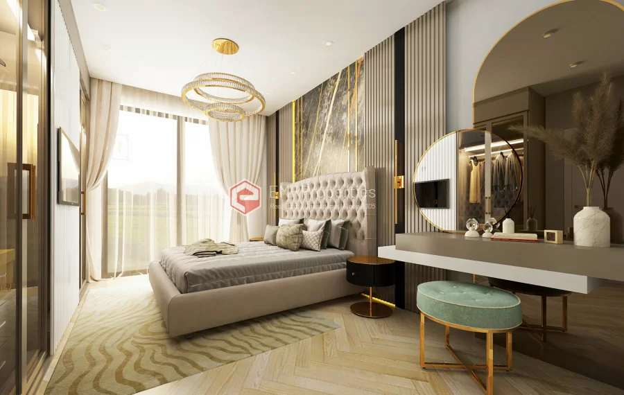 Erstklassige 5 Zimmer Wohnungen am Meer zum Verkauf im Bezirk Mahmutlrr