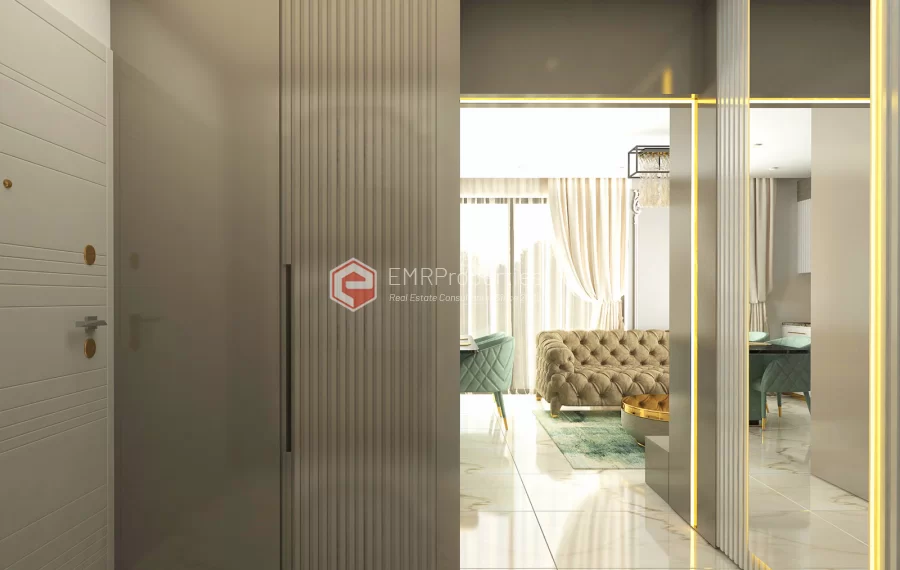 Erstklassige 5 Zimmer Wohnungen am Meer zum Verkauf im Bezirk Mahmutlrr