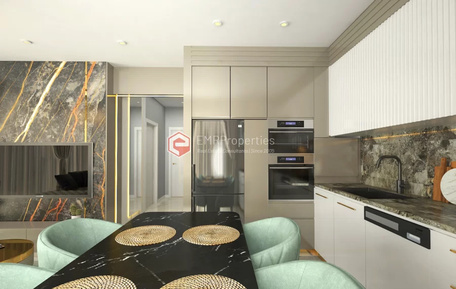 Erstklassige 5 Zimmer Wohnungen am Meer zum Verkauf im Bezirk Mahmutlrr