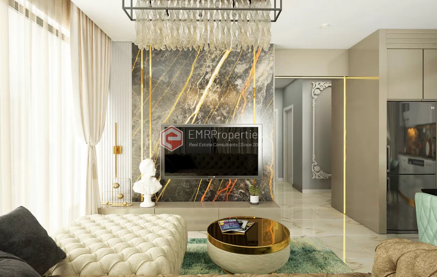 Erstklassige 5 Zimmer Wohnungen am Meer zum Verkauf im Bezirk Mahmutlrr