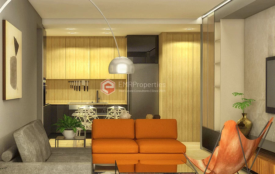 Luxury residential complex close to the metrobus for sale in Fikirtepe Kadikoy