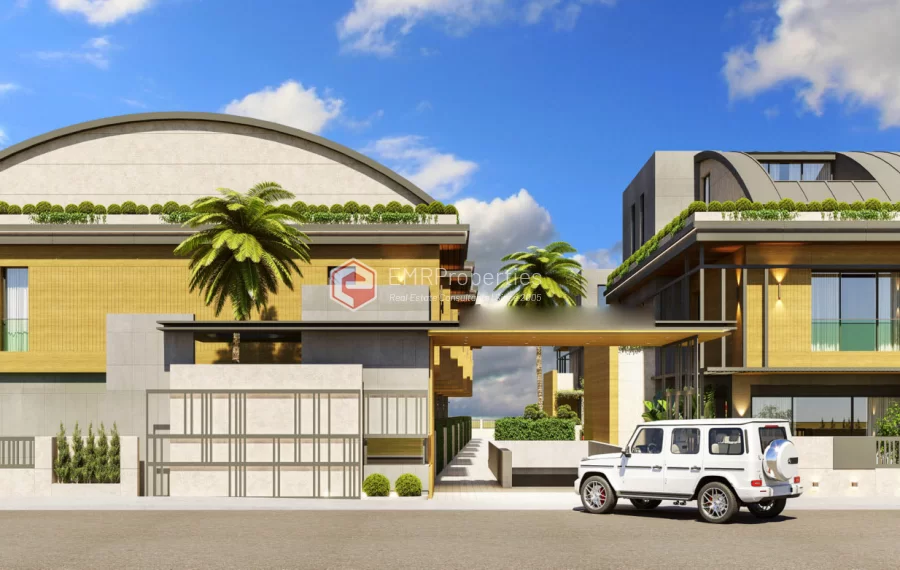 Exklusiv gestaltetes Luxusvillenprojekt zum Verkauf in Antalya Dosemealti