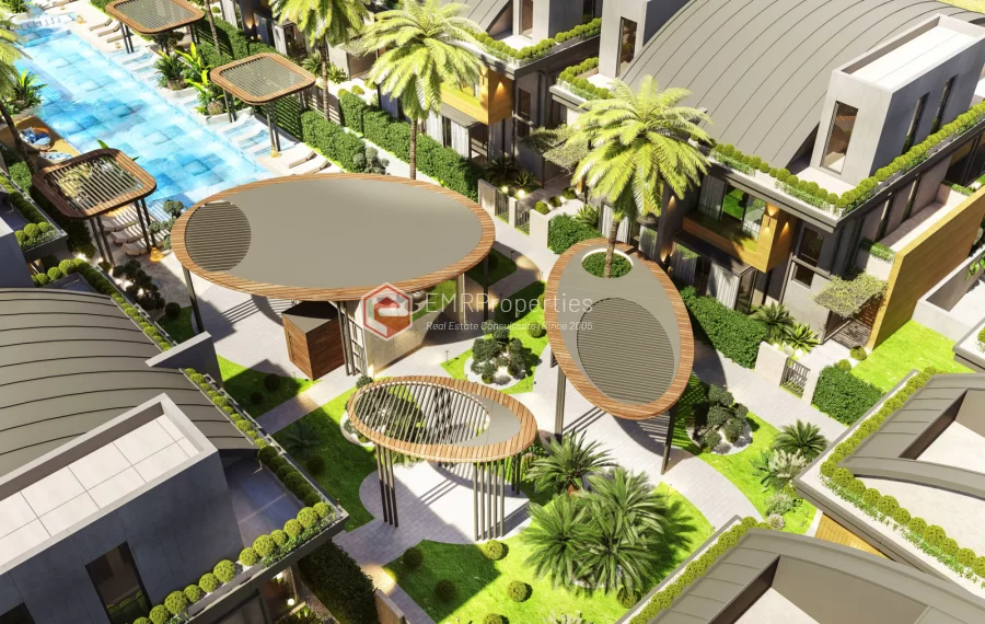 Exklusiv gestaltetes Luxusvillenprojekt zum Verkauf in Antalya Dosemealti