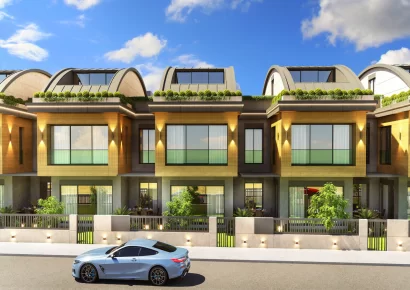 Luxury villa project with special design for sale in Antalya Dosemealti