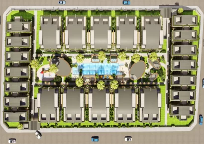 Luxury villa project with special design for sale in Antalya Dosemealti