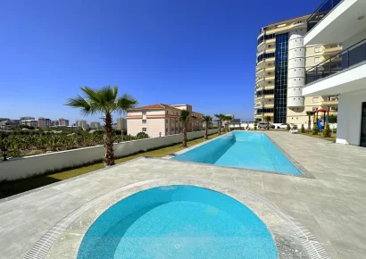 Moderne2 Zimmer Wohnung mit Meerblick zum Verkauf in Mahmutlar