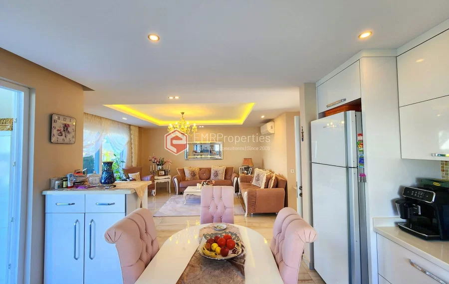 Panoramic view villa with smart home feature for sale in Kargicak