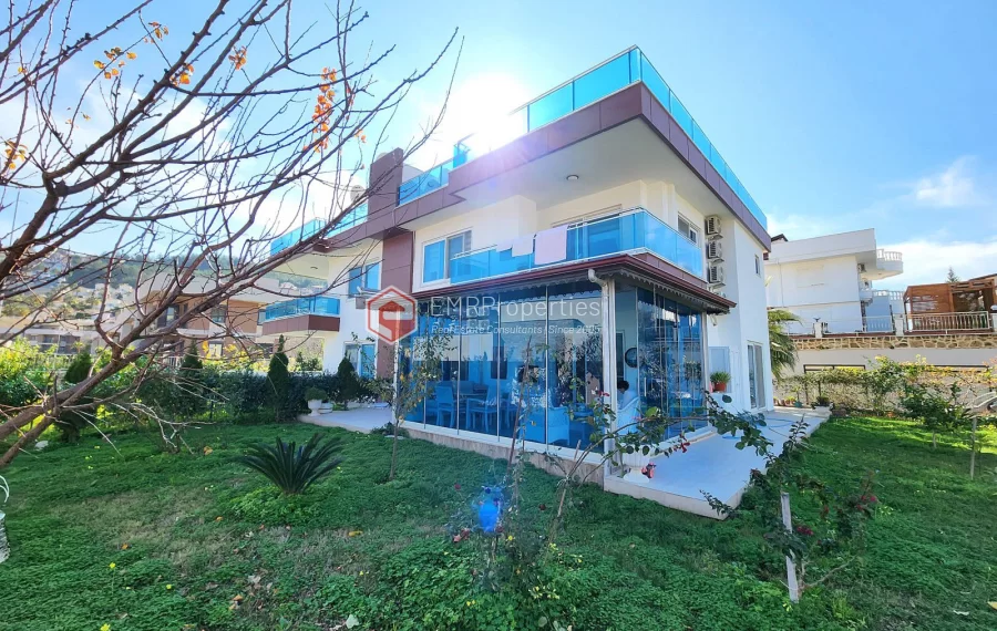 Panoramic view villa with smart home feature for sale in Kargicak
