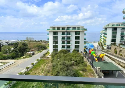 Seafront luxury apartment for sale in Alanya Kargicak