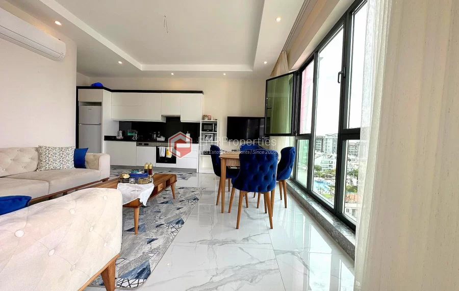 Seafront luxury apartment for sale in Alanya Kargicak