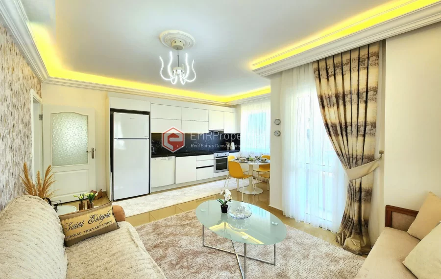 Panoramic view 2 bedroom apartment for sale in Cikcilli