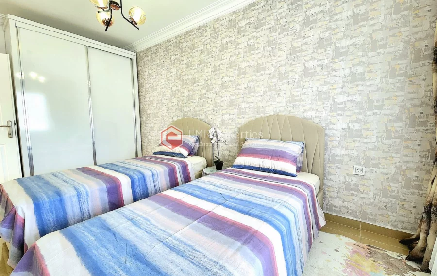 Panoramic view 2 bedroom apartment for sale in Cikcilli