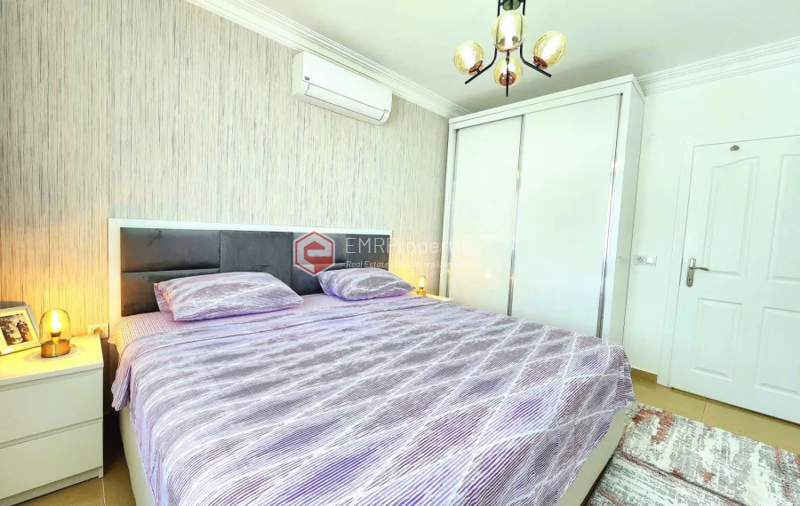 Panoramic view 2 bedroom apartment for sale in Cikcilli