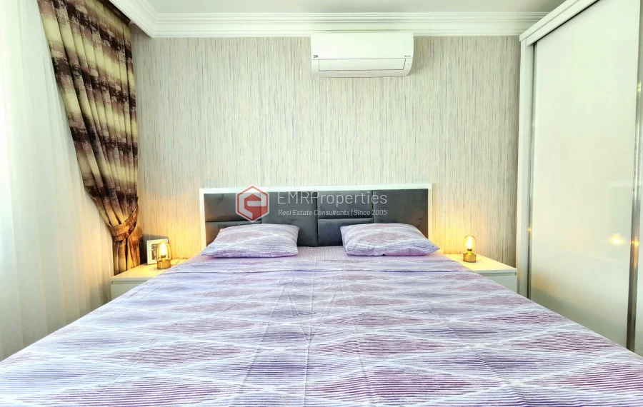 Panoramic view 2 bedroom apartment for sale in Cikcilli