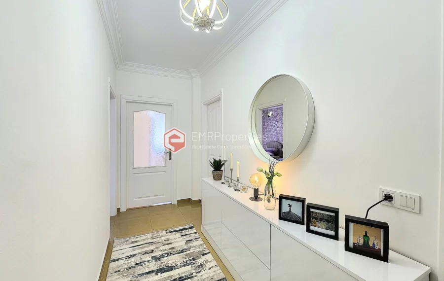 Panoramic view 2 bedroom apartment for sale in Cikcilli