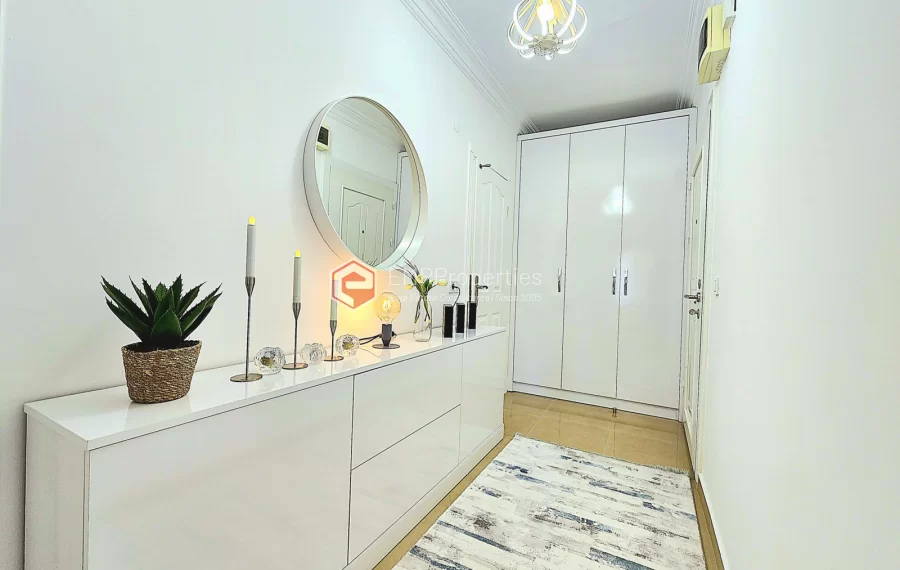 Panoramic view 2 bedroom apartment for sale in Cikcilli