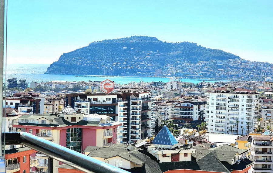 Panoramic view 2 bedroom apartment for sale in Cikcilli