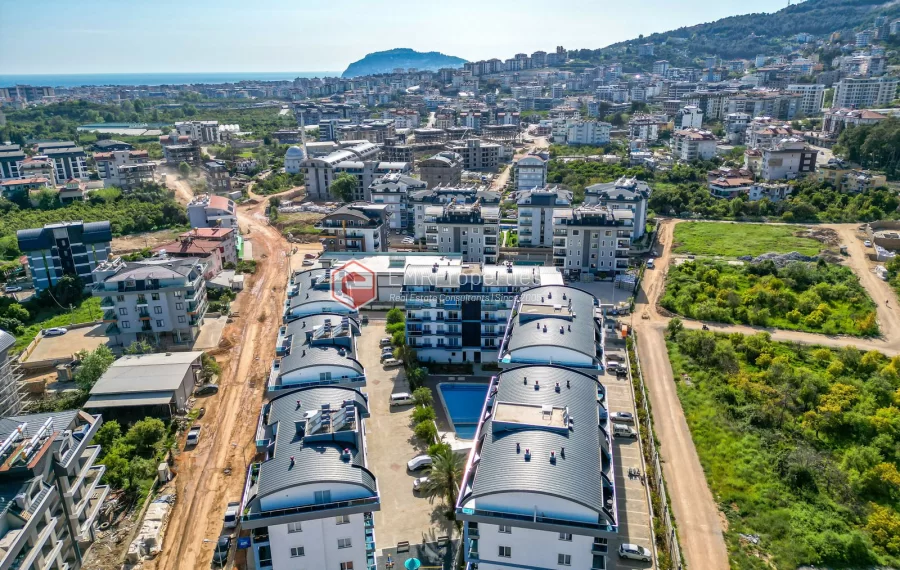 Luxury and brand new furnished for sale in the heart of Alanya