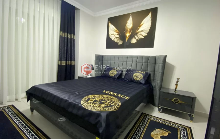 Sehr stilvolle 3 Zimmer Wohnung zum Verkauf in Mahmutlar