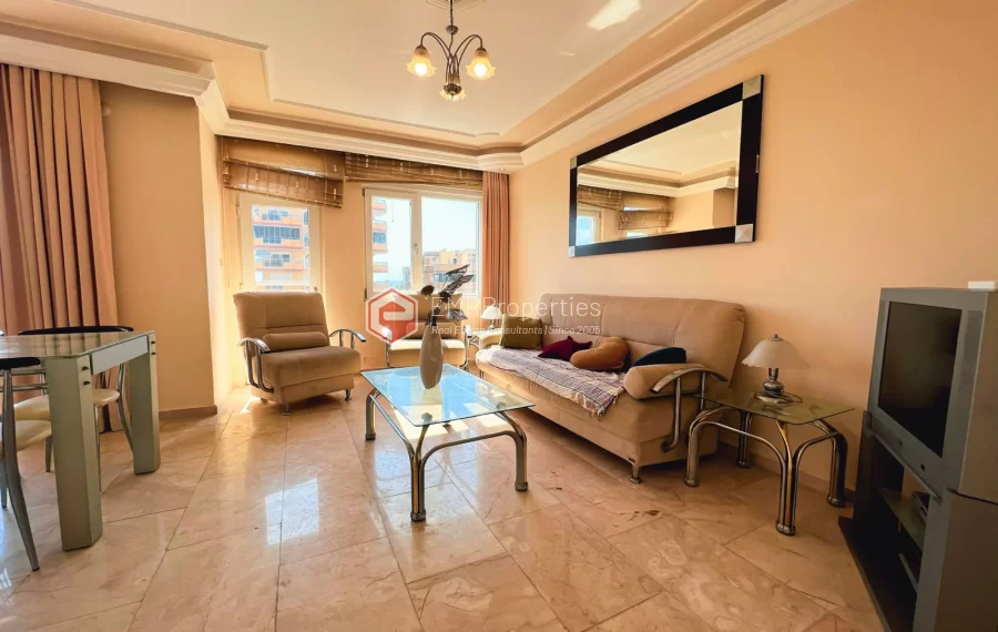 3 bedroom sea view penthouse duplex for sale in Mahmutlar