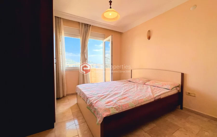 3 bedroom sea view penthouse duplex for sale in Mahmutlar