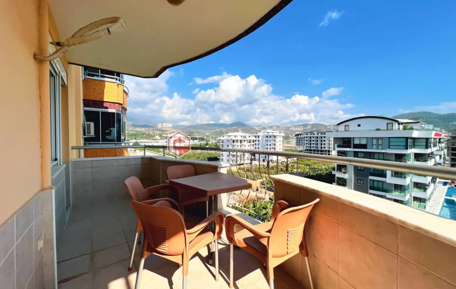 3 bedroom sea view penthouse duplex for sale in Mahmutlar