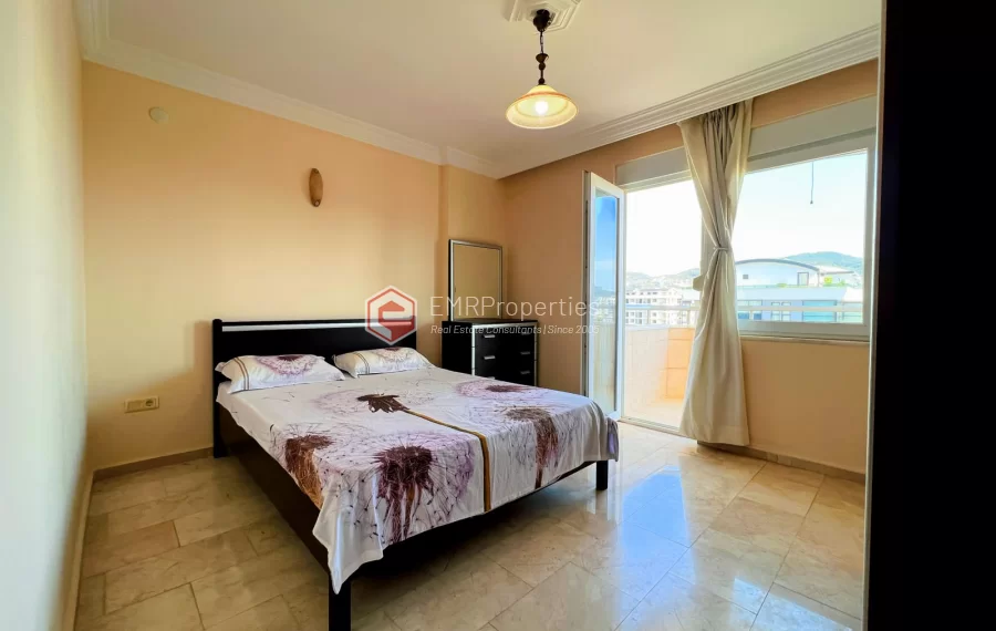 3 bedroom sea view penthouse duplex for sale in Mahmutlar