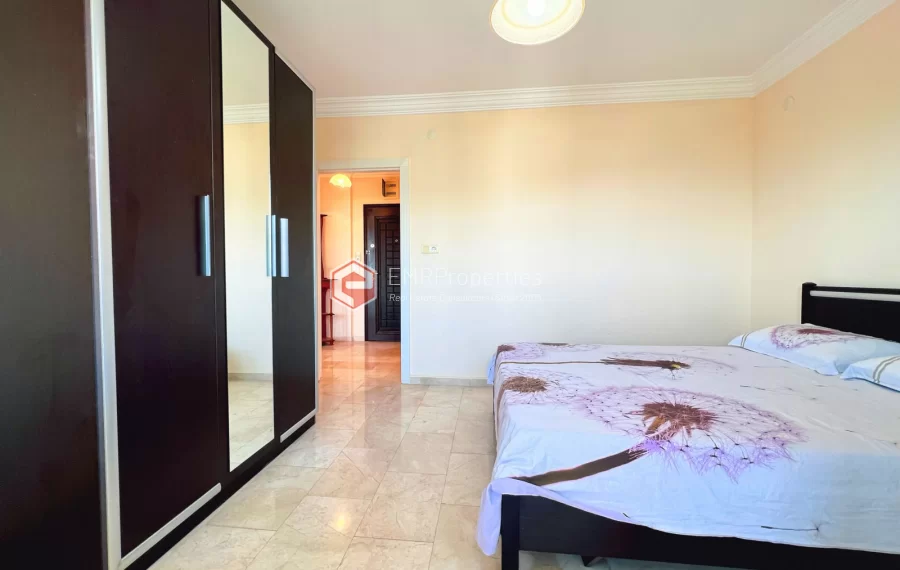 3 bedroom sea view penthouse duplex for sale in Mahmutlar