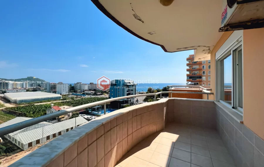 3 bedroom sea view penthouse duplex for sale in Mahmutlar