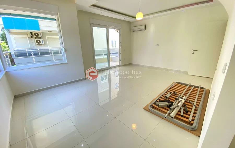  Peaceful garden duplex for sale in a secure residential complex in Kestel