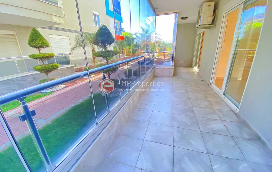  Peaceful garden duplex for sale in a secure residential complex in Kestel