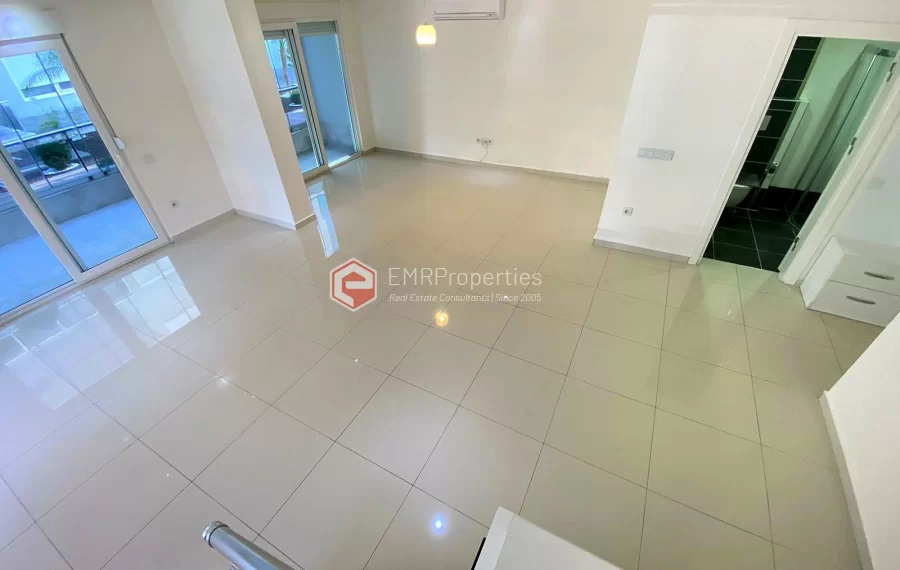  Peaceful garden duplex for sale in a secure residential complex in Kestel