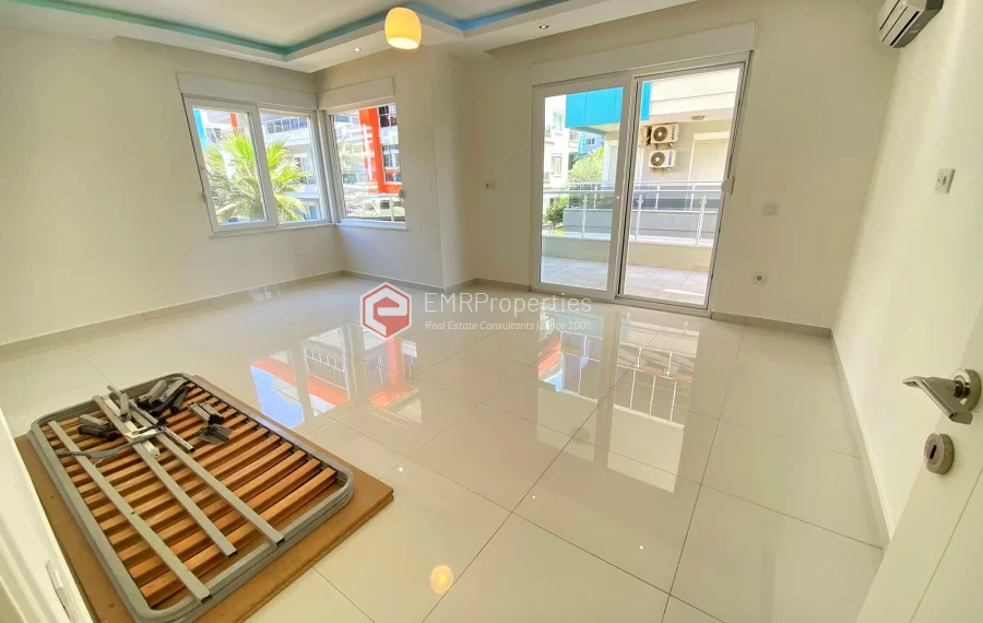  Peaceful garden duplex for sale in a secure residential complex in Kestel