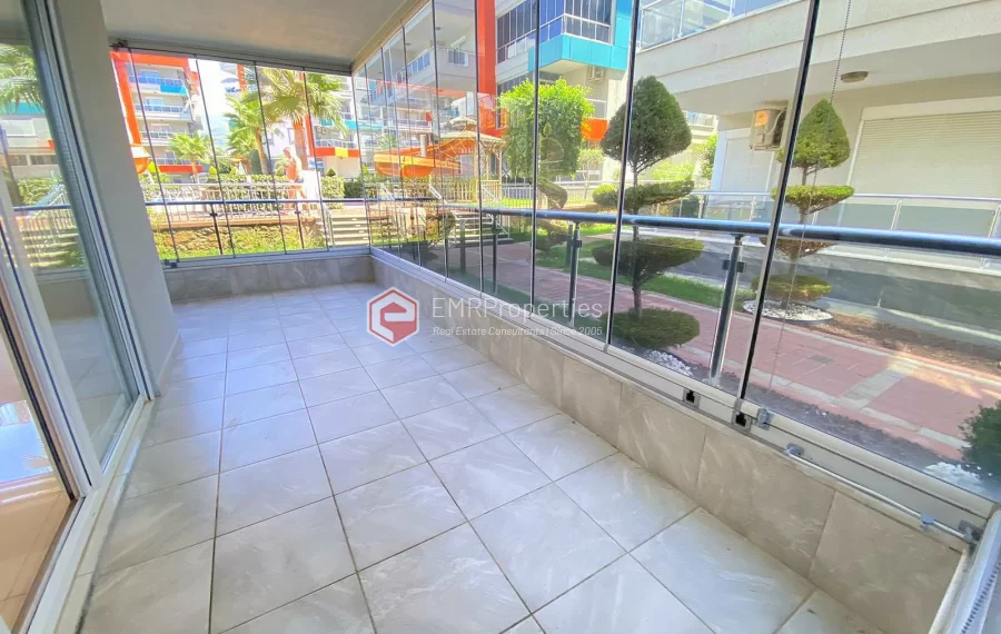  Peaceful garden duplex for sale in a secure residential complex in Kestel